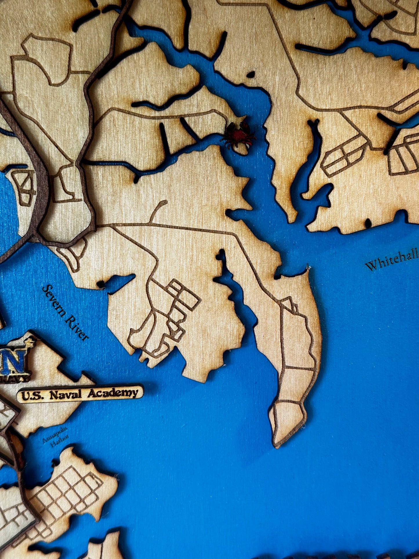Wooden City Maps Layered