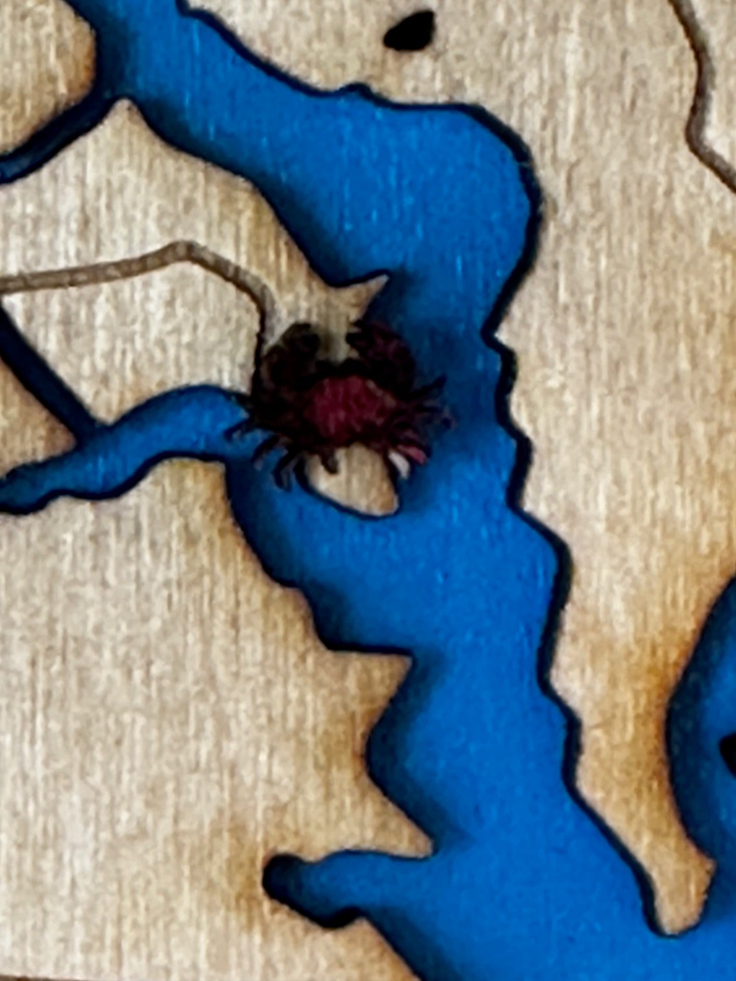 Wooden City Maps Layered