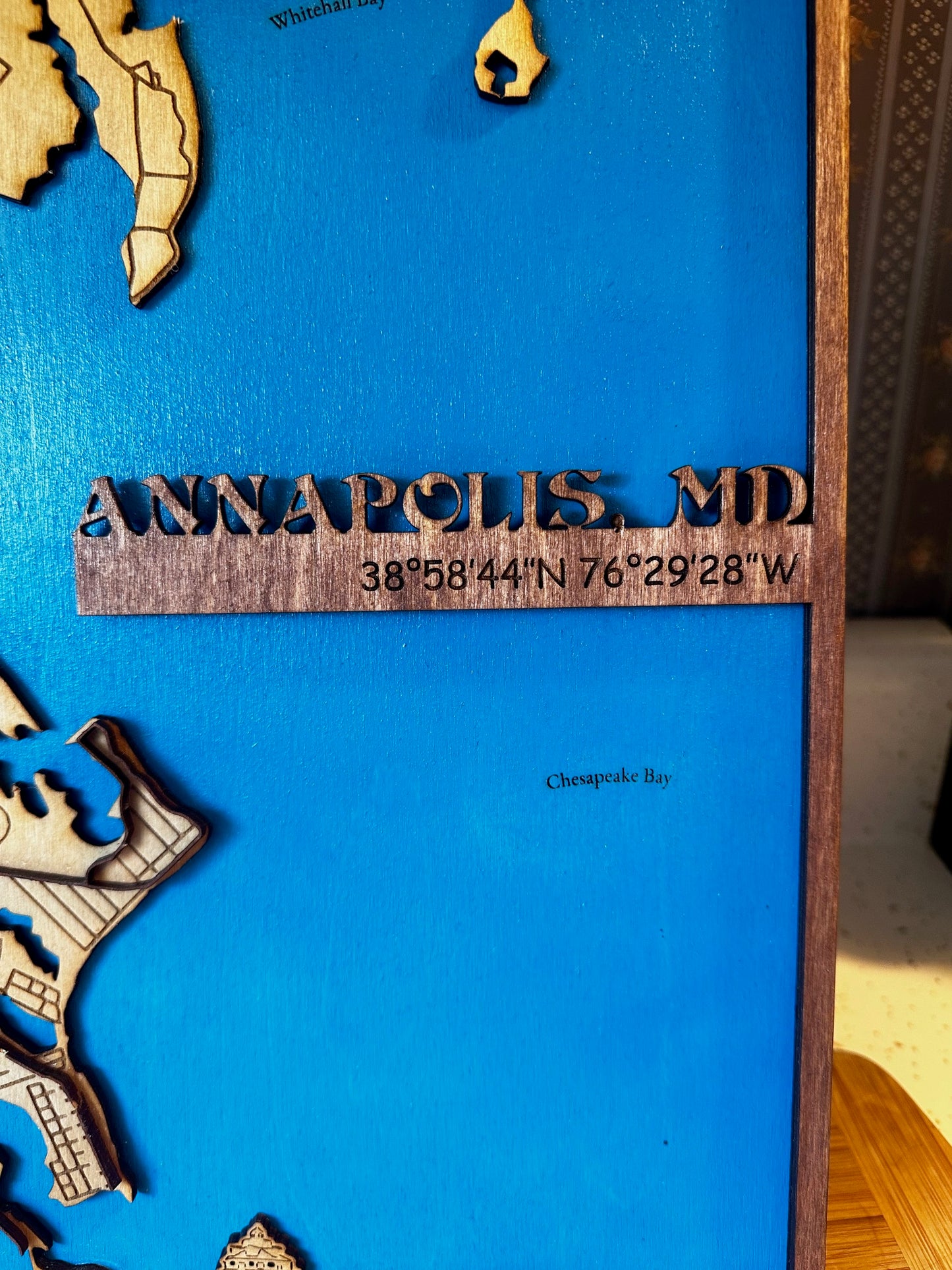 Wooden City Maps Layered