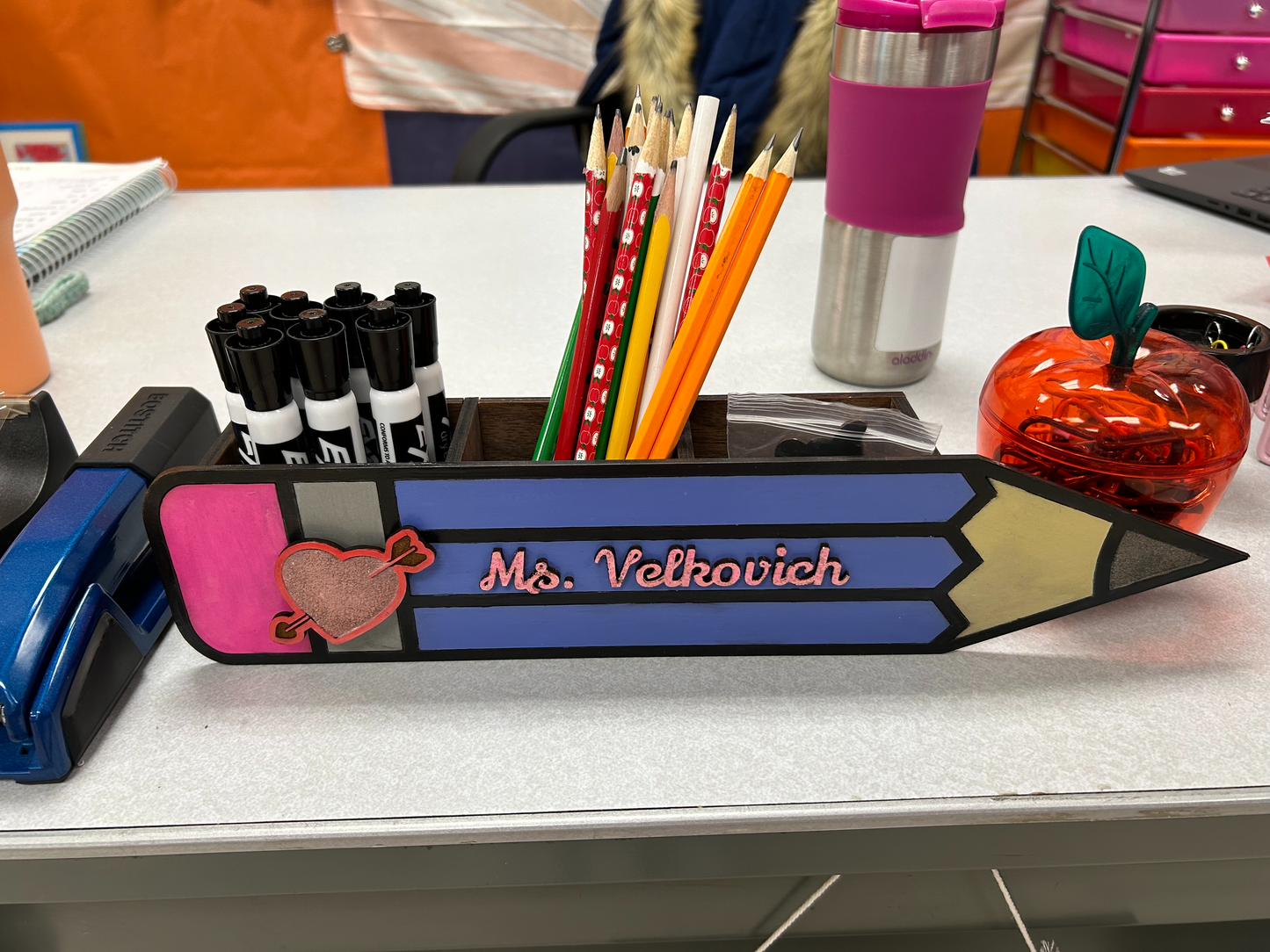 Teacher Desk Name Sign Custom