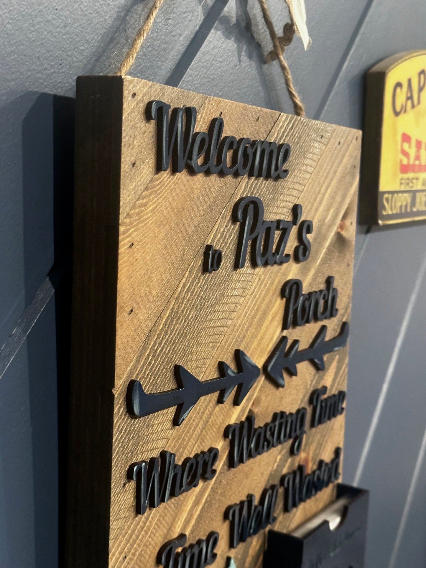 Porch Sign Fun & Customizable