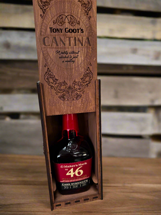 Whiskey bottle box